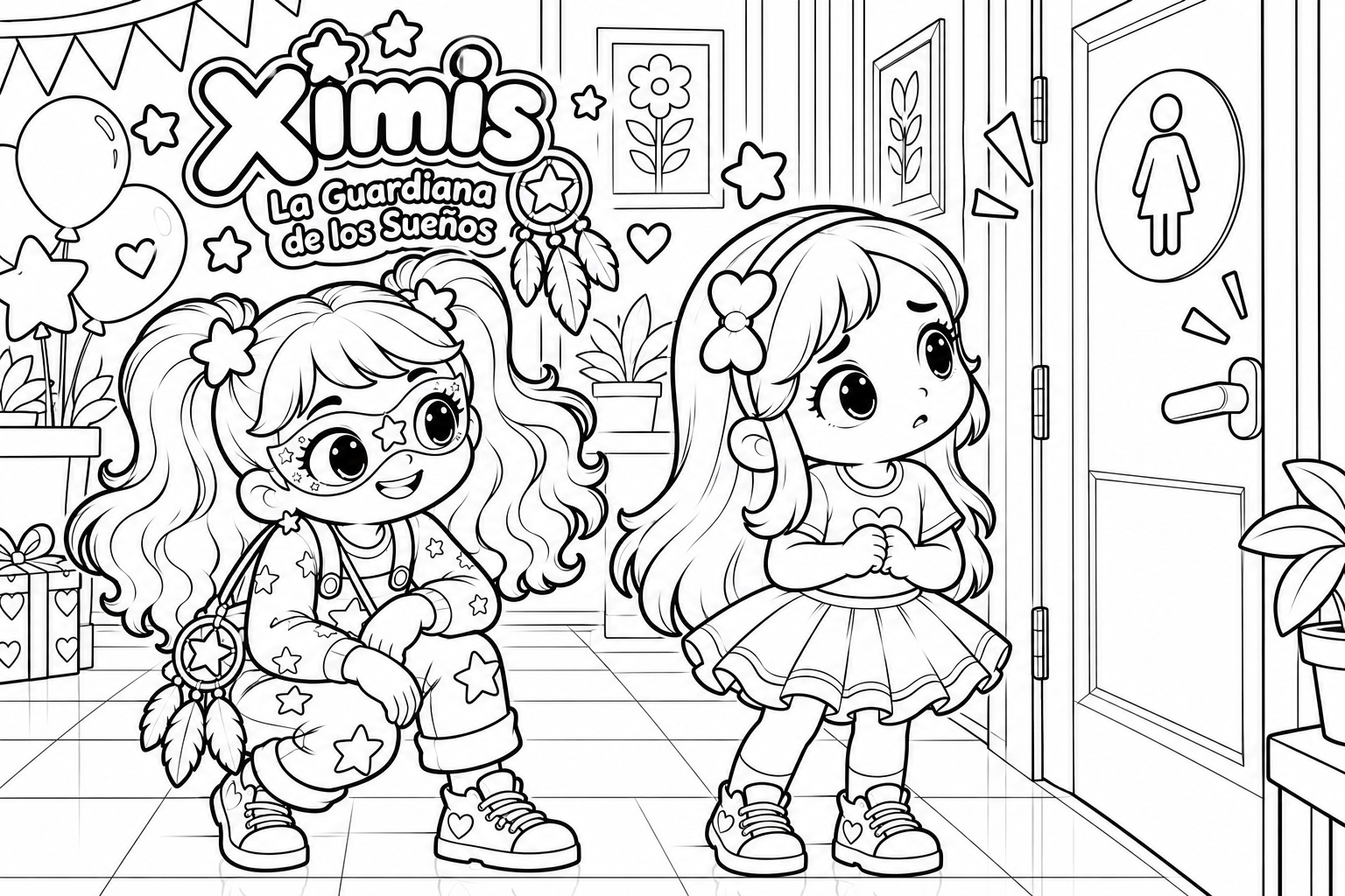 Ximis y su amiga